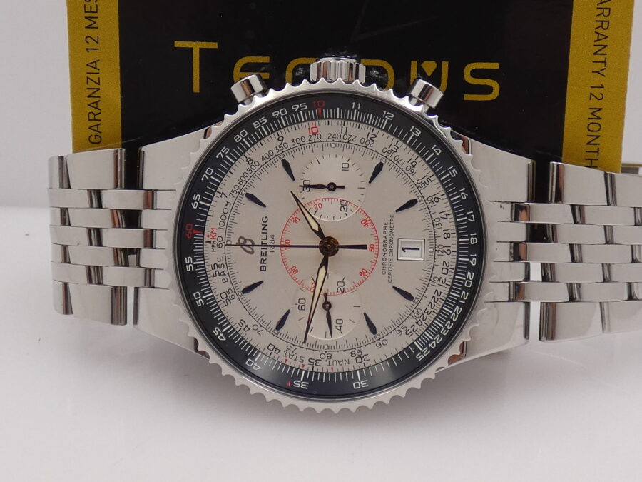 Cronografo Breitling Montbrillant legende A23340 Acciaio Automatico Braccialato ANNI '2000s - immagine 2