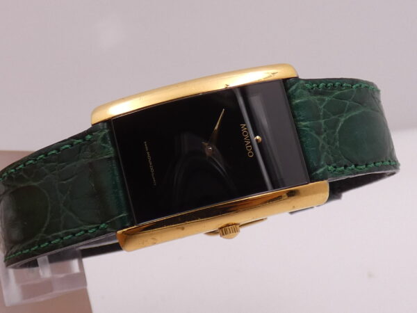 Movado Curved La Nouvelle 87.C1.420.2 Oro 18 Kt Gold Filled ANNO '90s