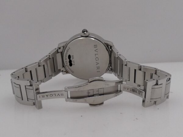 Bulgari Bulgari BBL37S MOP Diamond Dial BOX & PAPERS Anno 2012 Acciaio Automatico
