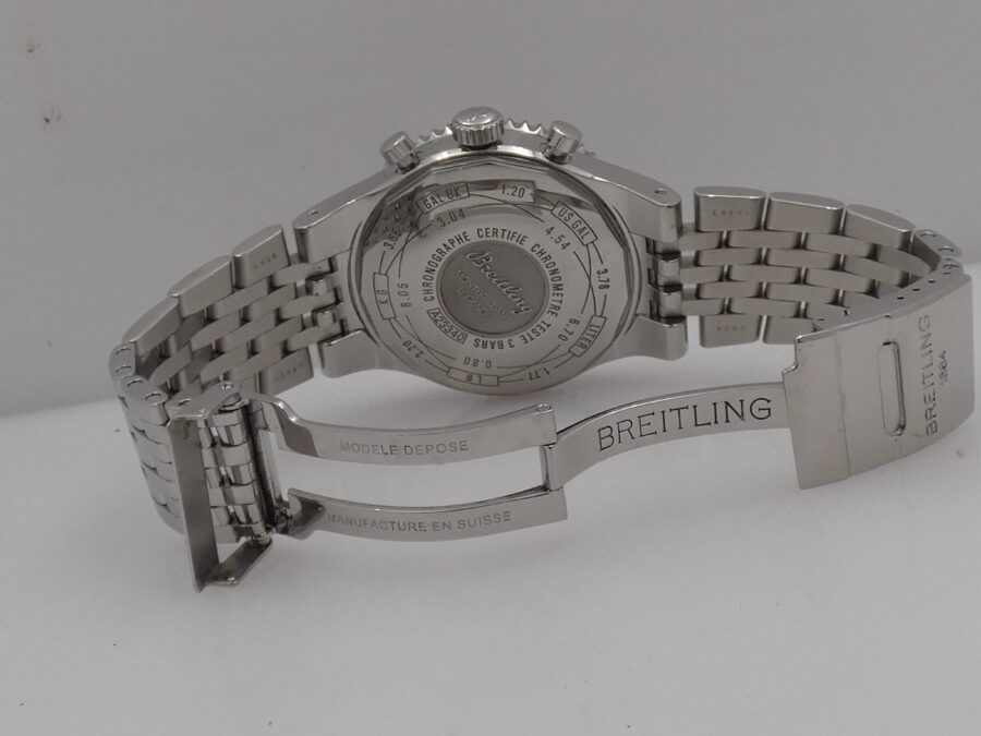 Cronografo Breitling Montbrillant legende A23340 Acciaio Automatico Braccialato ANNI '2000s - immagine 11