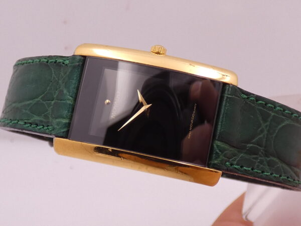 Movado Curved La Nouvelle 87.C1.420.2 Oro 18 Kt Gold Filled ANNO '90s