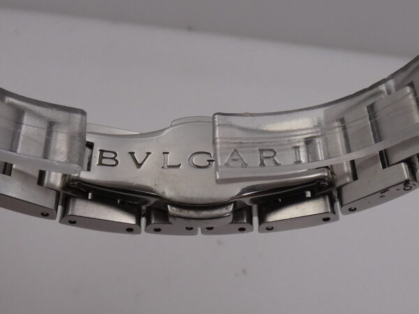 Bulgari Bulgari BBL37S MOP Diamond Dial BOX & PAPERS Anno 2012 Acciaio Automatico