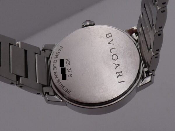 Bulgari Bulgari BBL37S MOP Diamond Dial BOX & PAPERS Anno 2012 Acciaio Automatico