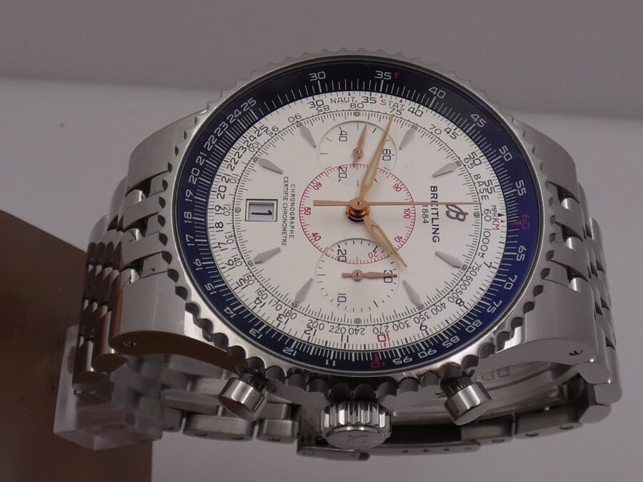Cronografo Breitling Montbrillant legende A23340 Acciaio Automatico Braccialato ANNI '2000s