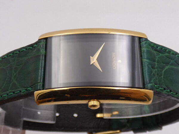 Movado Curved La Nouvelle 87.C1.420.2 Oro 18 Kt Gold Filled ANNO '90s