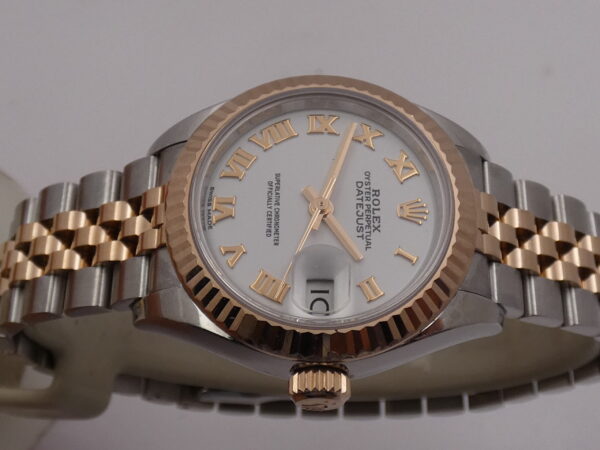 Rolex Datejust Lady 28 mm 279171 Jubilee Acciaio&Oro Rosa 18 Kt WITH BOX Automatico