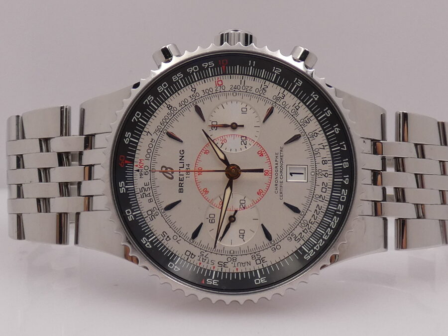 Cronografo Breitling Montbrillant legende A23340 Acciaio Automatico Braccialato ANNI '2000s - immagine 3