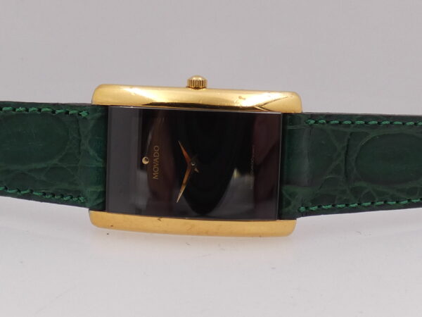 Movado Curved La Nouvelle 87.C1.420.2 Oro 18 Kt Gold Filled ANNO '90s