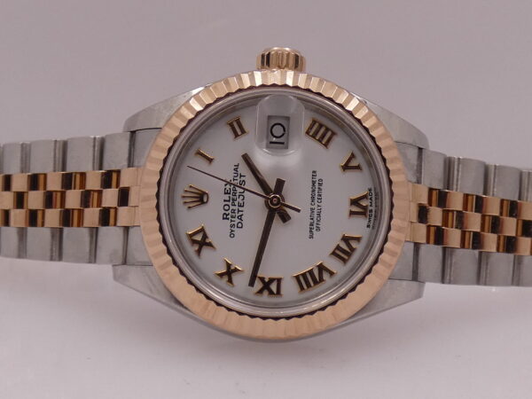 Rolex Datejust Lady 28 mm 279171 Jubilee Acciaio&Oro Rosa 18 Kt WITH BOX Automatico