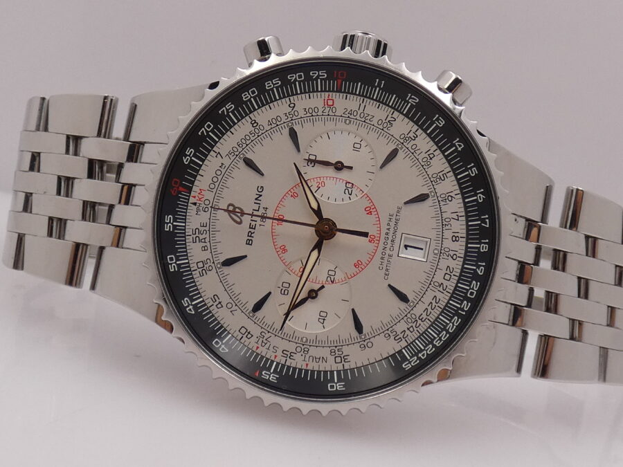 Cronografo Breitling Montbrillant legende A23340 Acciaio Automatico Braccialato ANNI '2000s - immagine 4