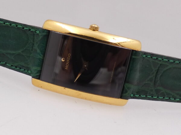 Movado Curved La Nouvelle 87.C1.420.2 Oro 18 Kt Gold Filled ANNO '90s
