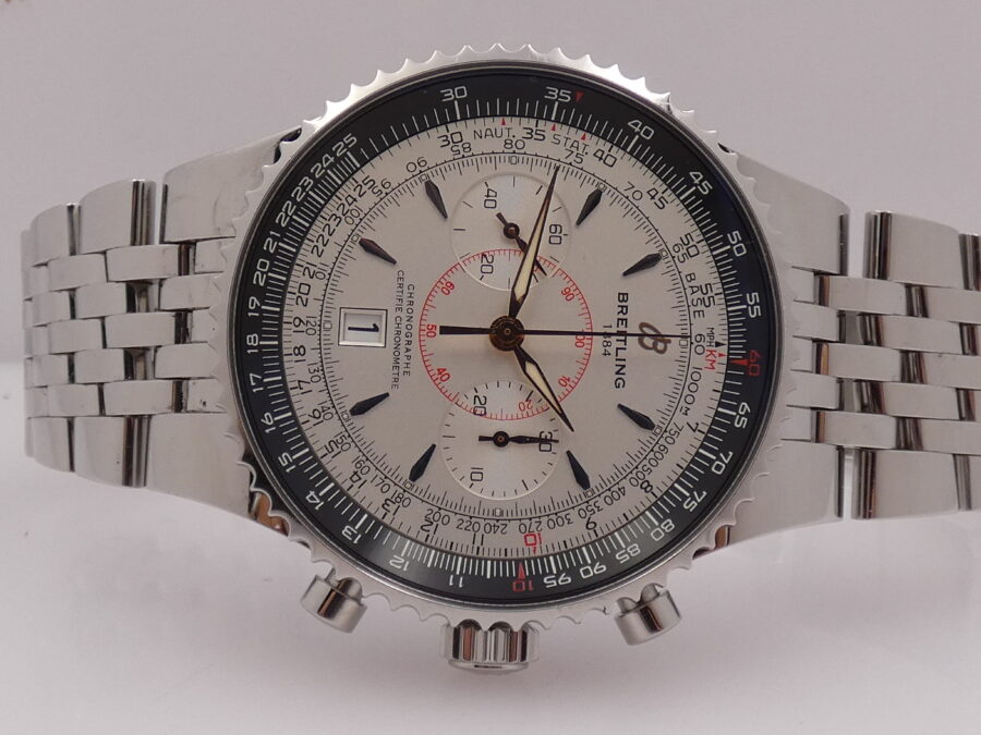 Cronografo Breitling Montbrillant legende A23340 Acciaio Automatico Braccialato ANNI '2000s - immagine 5