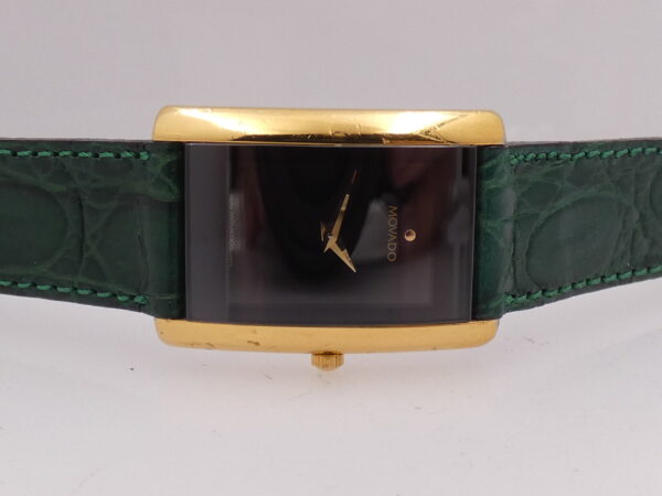 Movado Curved La Nouvelle 87.C1.420.2 Oro 18 Kt Gold Filled ANNO '90s