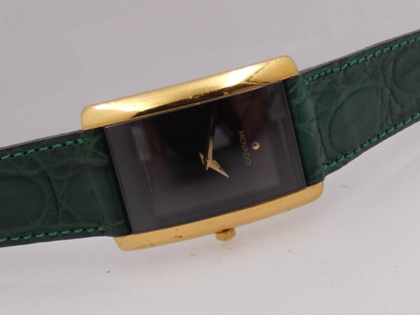 Movado Curved La Nouvelle 87.C1.420.2 Oro 18 Kt Gold Filled ANNO '90s
