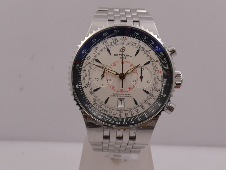 Cronografo Breitling Montbrillant legende A23340 Acciaio Automatico Braccialato ANNI '2000s - immagine 7