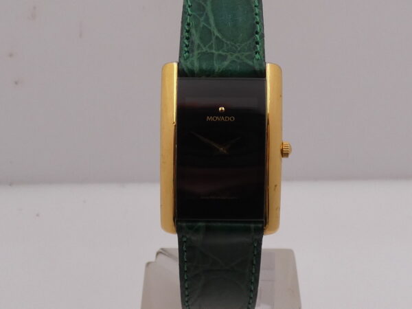 Movado Curved La Nouvelle 87.C1.420.2 Oro 18 Kt Gold Filled ANNO '90s