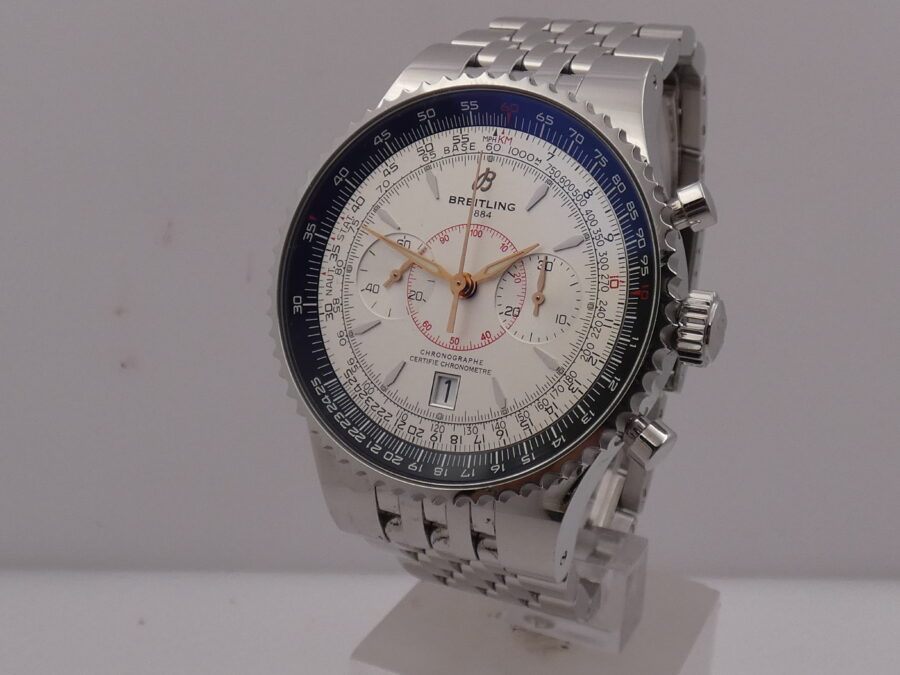 Cronografo Breitling Montbrillant legende A23340 Acciaio Automatico Braccialato ANNI '2000s - immagine 8