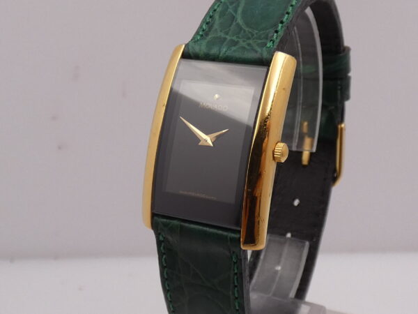 Movado Curved La Nouvelle 87.C1.420.2 Oro 18 Kt Gold Filled ANNO '90s
