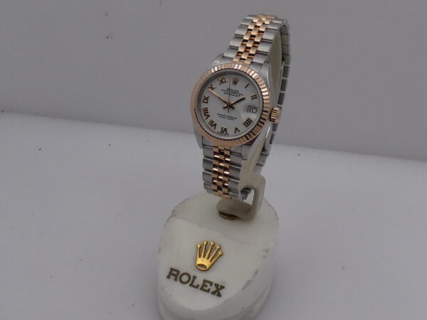 Rolex Datejust Lady 28 mm 279171 Jubilee Acciaio&Oro Rosa 18 Kt WITH BOX Automatico