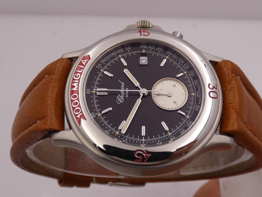Cronografo Chopard 1000 Miglia Monopusher 8161 NEW OLD STOCK Acciaio ANNI '90s