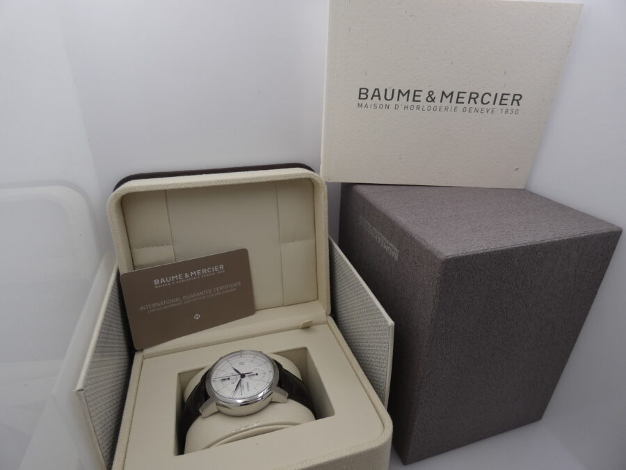 Cronografo Baume & Mercier Classima XL 65560 BOX & PAPERS Acciaio Automatico ANNO 2011 - immagine 10