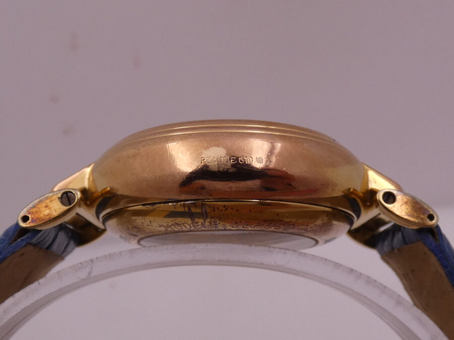 Bulova Alarm Day-Date 4.049.0.0 Oro 18 Kt Gold Filled Automatico ANNI '90s - immagine 11