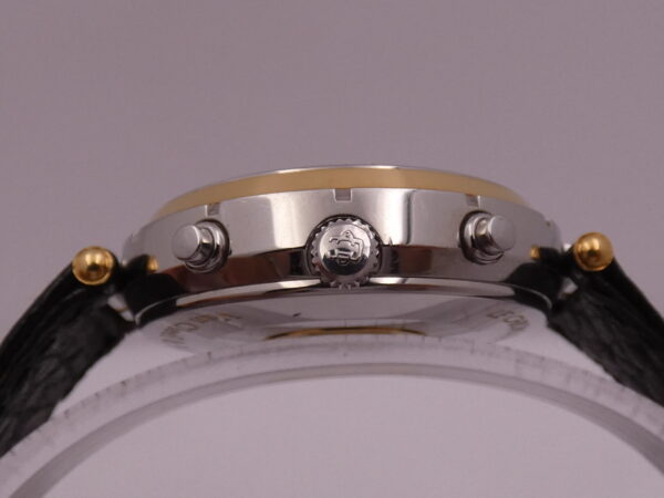 Van Cleef & Arpels Le Chronogrphe 424.023 Automatico Cal JLC 889 Acciaio & Oro 18 Kt WITH BOX ANNI '80s