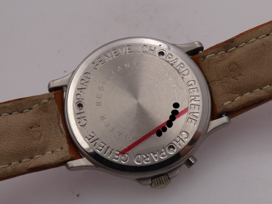 Cronografo Chopard 1000 Miglia Monopusher 8161 NEW OLD STOCK Acciaio ANNI '90s - immagine 16