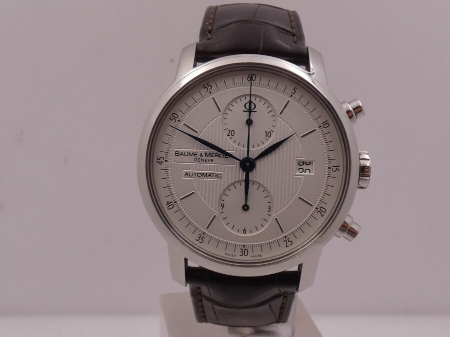 Cronografo Baume & Mercier Classima XL 65560 BOX & PAPERS Acciaio Automatico ANNO 2011 - immagine 8