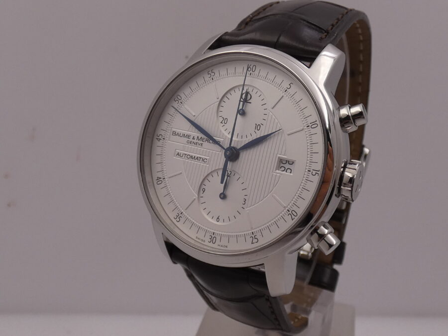 Cronografo Baume & Mercier Classima XL 65560 BOX & PAPERS Acciaio Automatico ANNO 2011 - immagine 9