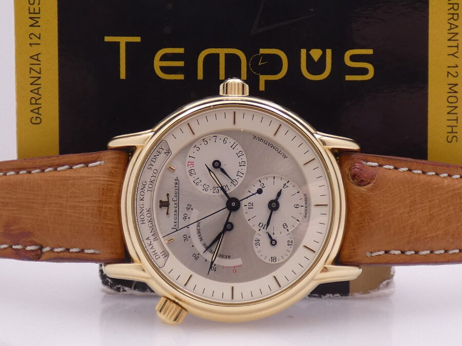 Jaeger LeCoultre Master Geographique 169.1.92 Oro Massiccio 18 Kt ANNI '90s Automatico - immagine 2