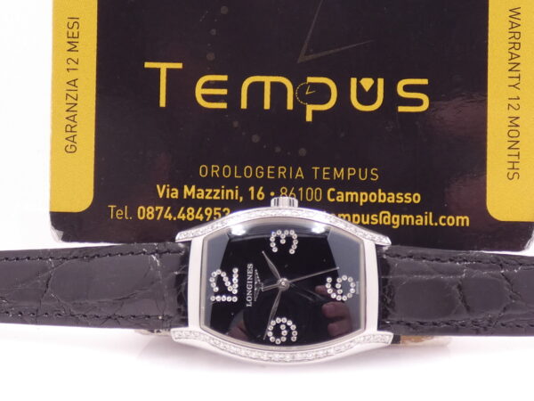 Longines Evidenza Diamond Lady L2.155.0 WITH BOX Acciaio ANNI '2000s