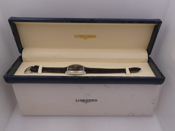 Longines Evidenza Diamond Lady L2.155.0 WITH BOX Acciaio ANNI '2000s