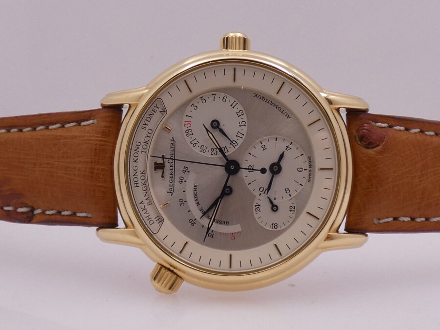 Jaeger LeCoultre Master Geographique 169.1.92 Oro Massiccio 18 Kt ANNI '90s Automatico - immagine 4