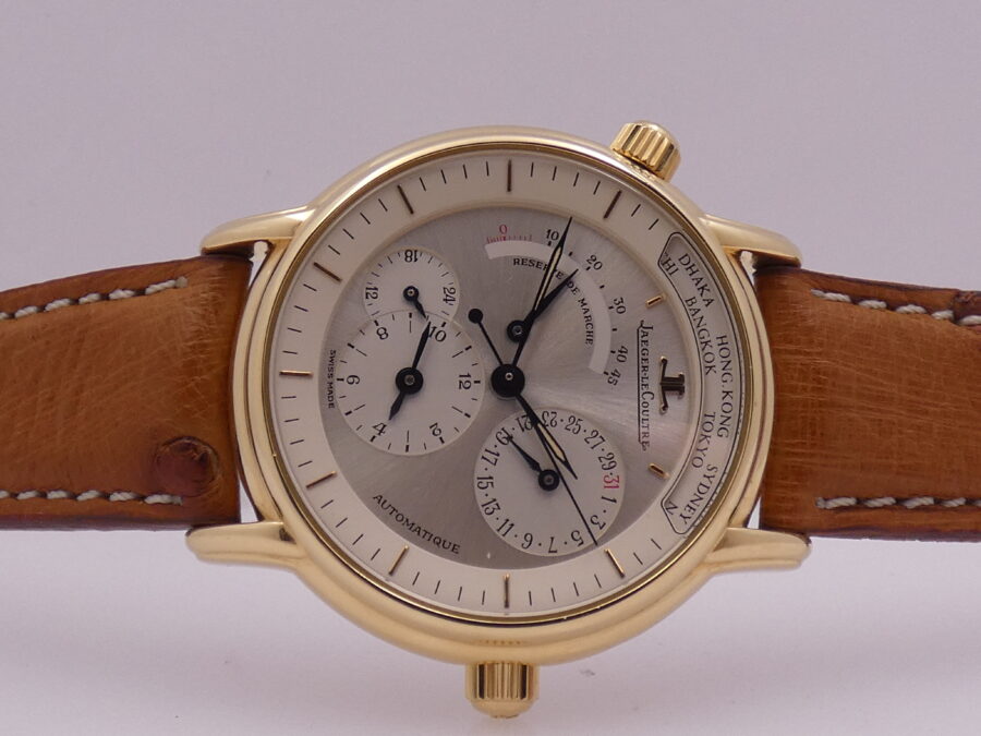 Jaeger LeCoultre Master Geographique 169.1.92 Oro Massiccio 18 Kt ANNI '90s Automatico - immagine 6