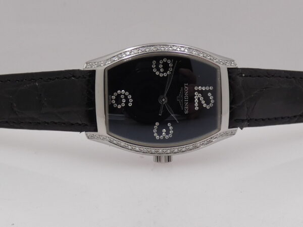 Longines Evidenza Diamond Lady L2.155.0 WITH BOX Acciaio ANNI '2000s