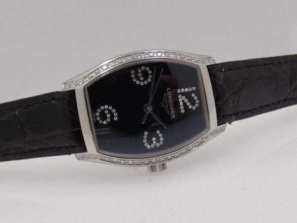 Longines Evidenza Diamond Lady L2.155.0 WITH BOX Acciaio ANNI '2000s