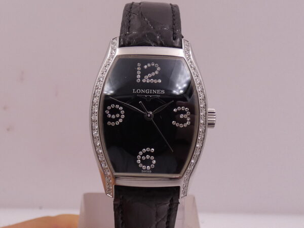 Longines Evidenza Diamond Lady L2.155.0 WITH BOX Acciaio ANNI '2000s
