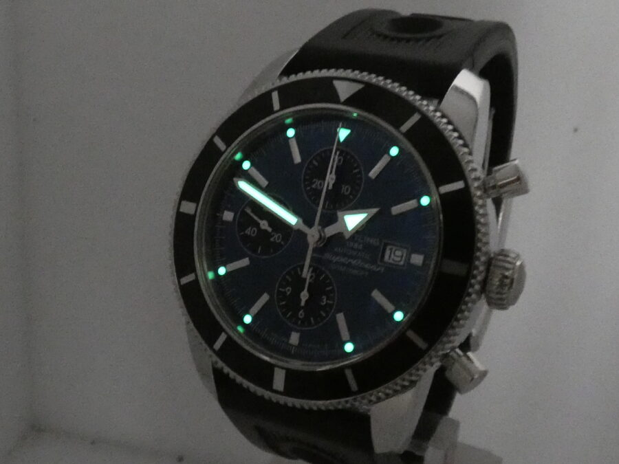 Cronografo Breitling Superocean Heritage A13320 Special Edition Automatico Acciaio - immagine 10