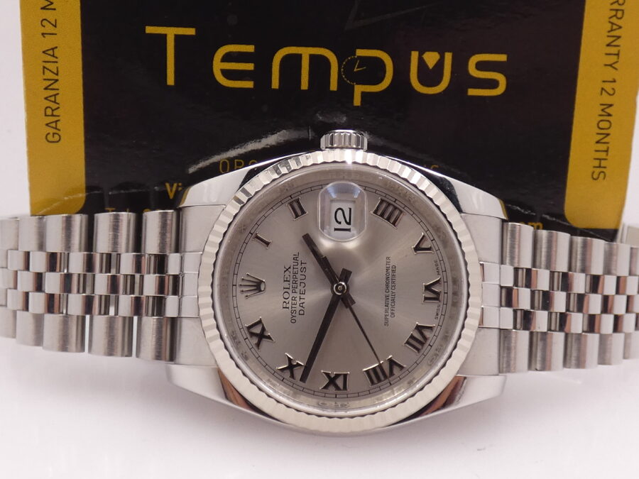 Rolex Datejust 116234 Ghiera Oro Bianco BOX & PAPERS Anno 2017 - immagine 2