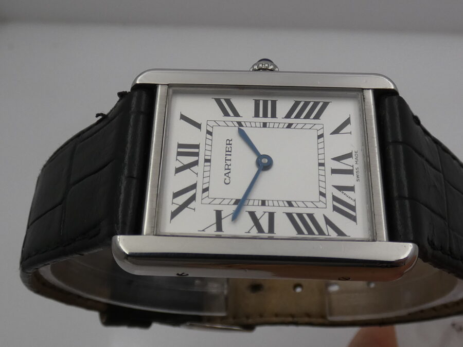 Cartier Tank Solo 2715 Acciaio ANNI '2000s With Box