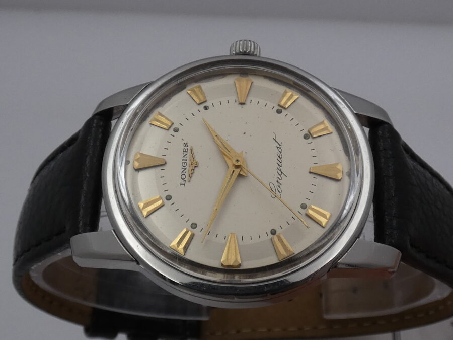 Longines Conquest 9000 Acciaio ANNO 1955 Carica Automatica