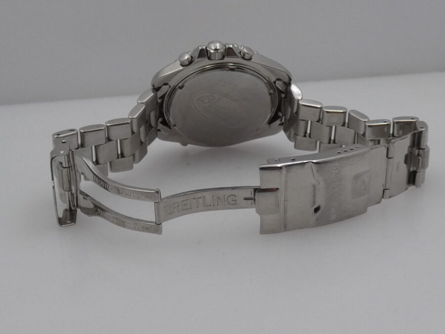 Cronografo Breitling Pluton Academy A51038 LIMITED EDITION ANNI '90s Acciaio Braccialato - immagine 12