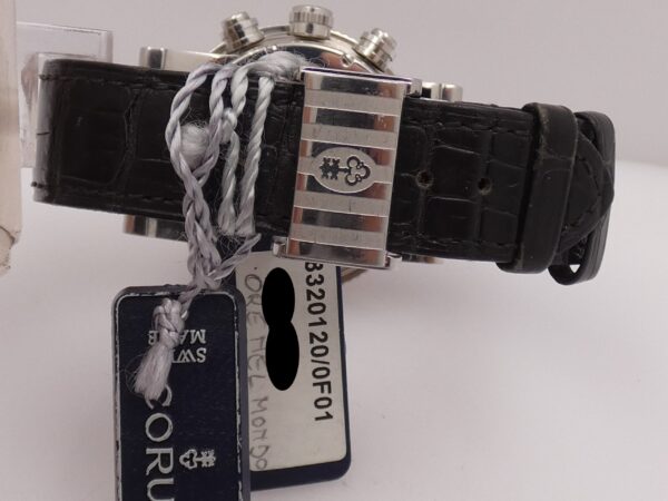 Corum Classical GMT Worldtimer 983.201.20 BOX & PAPERS Acciaio Automatico ANNO 2006