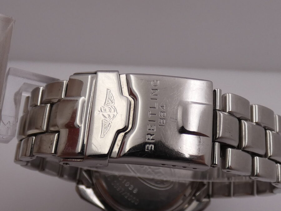 Cronografo Breitling Pluton Academy A51038 LIMITED EDITION ANNI '90s Acciaio Braccialato - immagine 13