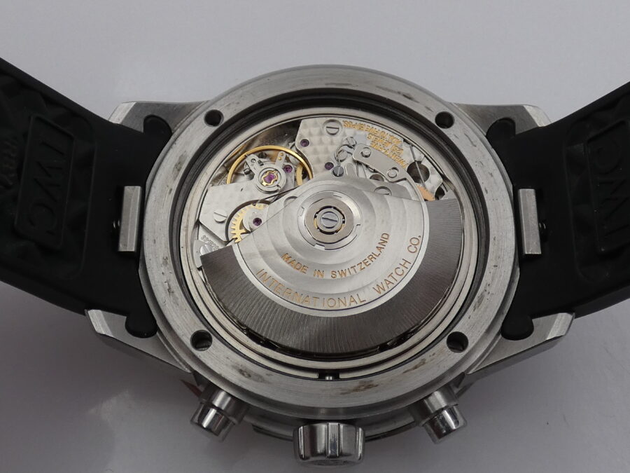 Cronografo IWC Aquatimer 3767 WITH BOX Top Condition Acciaio Automatico - immagine 16
