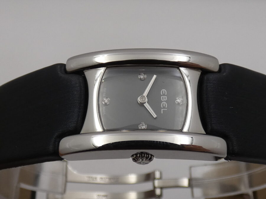 Ebel Beluga Manchette Lady E9057A21 Diamond Dial NEW Mai Indossato WITH BOX Acciaio - immagine 3