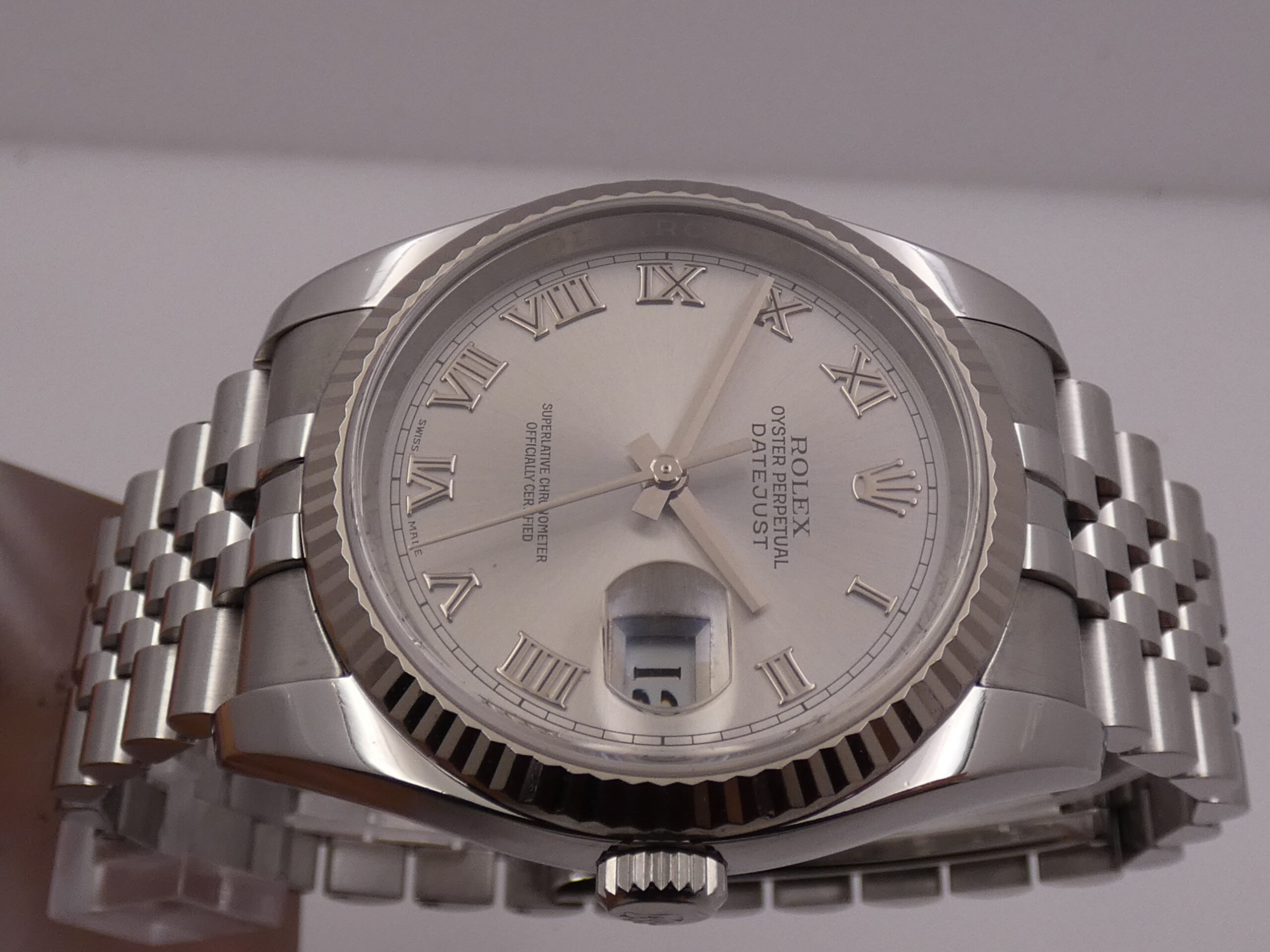 Datejust ghiera sales oro bianco