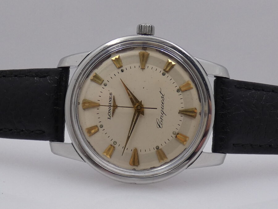 Longines Conquest 9000 Acciaio ANNO 1955 Carica Automatica - immagine 4