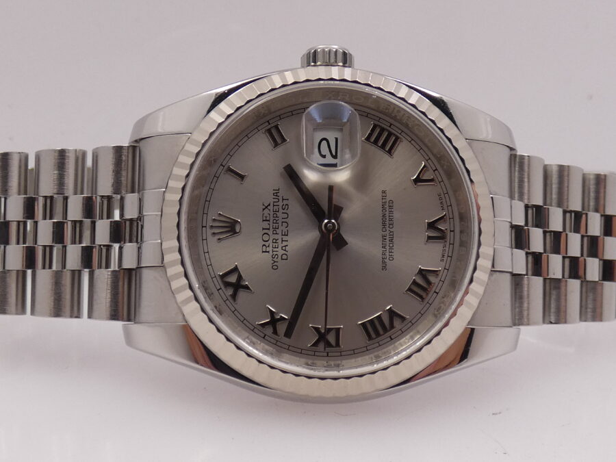 Rolex Datejust 116234 Ghiera Oro Bianco BOX & PAPERS Anno 2017 - immagine 4
